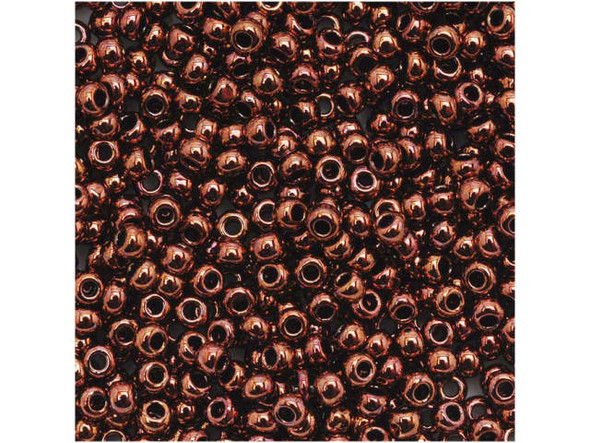 TOHO Glass Seed Bead, Size 11, 2.1mm, Dk Bronze (Tube)