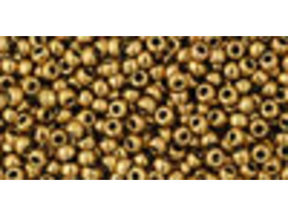 The uniform size and shape of Toho seed beads make them an excellent choice for beadwork and consistently-sized spacers.Toho seed beads are usually colorfast; however, galvanized and silver-lined  beads may fade over time. Protect them from bleach, excessive friction and direct sunlight to keep them looking like new. Seed Bead Facts What are seed beads? Popular, tiny glass beads commonly used for weaving and embellishment.How are they made? Glass is pulled or drawn using a hollow tube, and then   the glass is cut in small pieces. They are sometimes reheated to round   the ends.What's that funny little zero? That zero refers to   the number of aughts, which is a unit used to indicate the size of   small beads. The scale is inverted, so larger numbers of aughts   correspond to smaller beads (i.e. the bigger the number, the smaller   the bead). Size 11 would be 00000000000, but since that takes up too much   room, it is abbreviated to 110.  See Related Products links (below) for similar items and additional jewelry-making supplies that are often used with this item. 