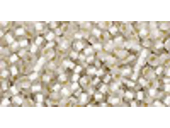 The uniform size and shape of Toho seed beads make them an excellent choice for beadwork and consistently-sized spacers.Toho seed beads are usually colorfast; however, galvanized and silver-lined  beads may fade over time. Protect them from bleach, excessive friction and direct sunlight to keep them looking like new. Seed Bead Facts What are seed beads? Popular, tiny glass beads commonly used for weaving and embellishment.How are they made? Glass is pulled or drawn using a hollow tube, and then   the glass is cut in small pieces. They are sometimes reheated to round   the ends.What's that funny little zero? That zero refers to   the number of aughts, which is a unit used to indicate the size of   small beads. The scale is inverted, so larger numbers of aughts   correspond to smaller beads (i.e. the bigger the number, the smaller   the bead). Size 11 would be 00000000000, but since that takes up too much   room, it is abbreviated to 110.  See Related Products links (below) for similar items and additional jewelry-making supplies that are often used with this item. 