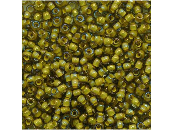 20-108-369 TOHO Glass Seed Bead, Size 8, 3mm, Inside-Color Black