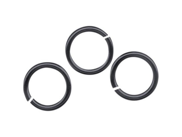 HINT    When you open and close jump rings, twist ends instead of  "ovaling" them. This keeps their round shape better, which makes  them easier to close neatly.     See Related Products links (below) for similar items and additional jewelry-making supplies that are often used with this item.