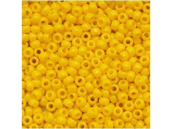 TOHO Glass Seed Bead, Size 11, 2.1mm, Opaque Sunshine (Tube) TOHO Glass Seed Bead, Size 11, 2.1mm, Opaque Sunshine (Tube)