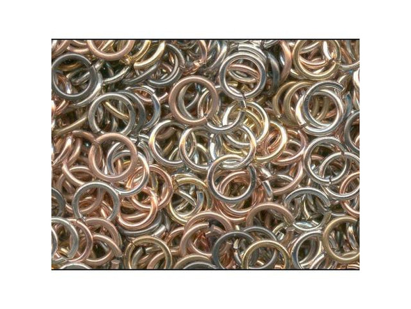 Assorted Jump Ring, Round, 5mm (ounce)