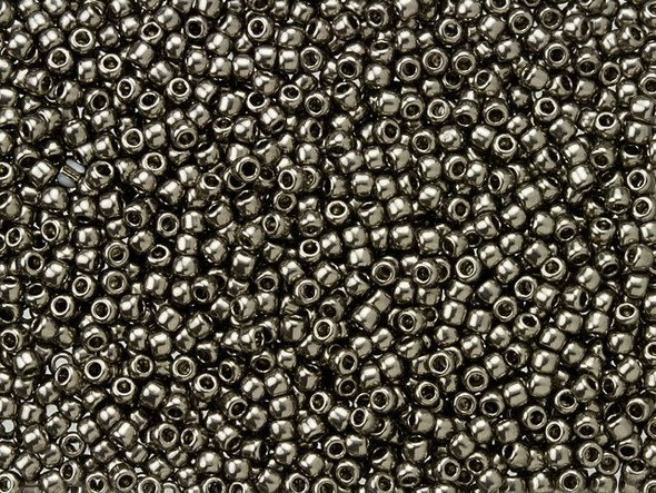 The uniform size and shape of Toho seed beads make them an excellent choice for beadwork and consistently-sized spacers.Toho seed beads are usually colorfast; however, galvanized and silver-lined  beads may fade over time. Protect them from bleach, excessive friction and direct sunlight to keep them looking like new. Seed Bead Facts What are seed beads? Popular, tiny glass beads commonly used for weaving and embellishment.How are they made? Glass is pulled or drawn using a hollow tube, and then   the glass is cut in small pieces. They are sometimes reheated to round   the ends.What's that funny little zero? That zero refers to   the number of aughts, which is a unit used to indicate the size of   small beads. The scale is inverted, so larger numbers of aughts   correspond to smaller beads (i.e. the bigger the number, the smaller   the bead). Size 11 would be 00000000000, but since that takes up too much   room, it is abbreviated to 110.  See Related Products links (below) for similar items and additional jewelry-making supplies that are often used with this item. 