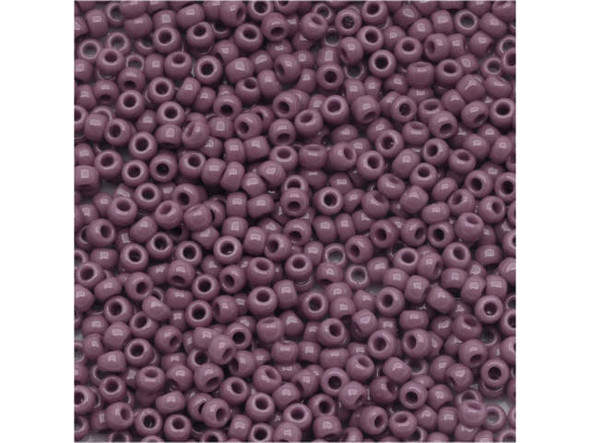 TOHO Glass Seed Bead, Size 11, 2.1mm, Opaque Lavender (Tube)