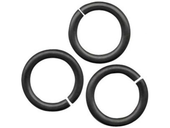 HINT    When you open and close jump rings, twist ends instead of  "ovaling" them. This keeps their round shape better, which makes  them easier to close neatly.     See Related Products links (below) for similar items and additional jewelry-making supplies that are often used with this item.