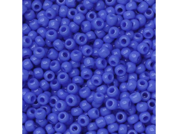 TOHO Glass Seed Bead, Size 11, 2.1mm, Opaque Periwinkle (Tube)