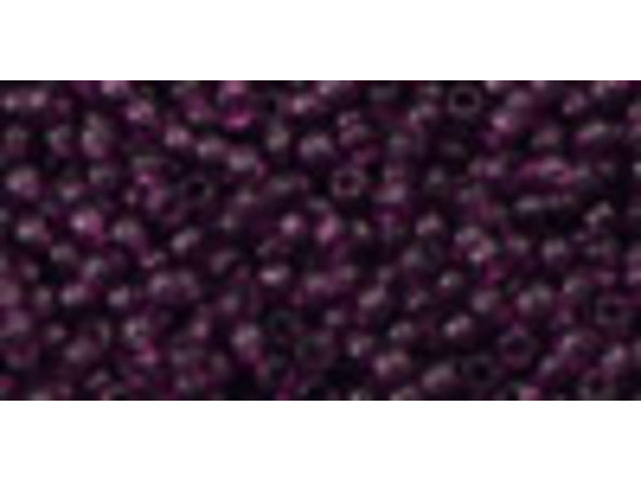 TOHO Glass Seed Bead, Size 11, 2.1mm, Transparent Med Amethyst (Tube)