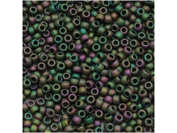 TOHO Glass Seed Bead, Size 11, 2.1mm, Matte-Color Cassiopeia (Tube)