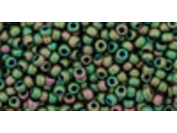 The uniform size and shape of Toho seed beads make them an excellent choice for beadwork and consistently-sized spacers.Toho seed beads are usually colorfast; however, galvanized and silver-lined  beads may fade over time. Protect them from bleach, excessive friction and direct sunlight to keep them looking like new. Seed Bead Facts What are seed beads? Popular, tiny glass beads commonly used for weaving and embellishment.How are they made? Glass is pulled or drawn using a hollow tube, and then   the glass is cut in small pieces. They are sometimes reheated to round   the ends.What's that funny little zero? That zero refers to   the number of aughts, which is a unit used to indicate the size of   small beads. The scale is inverted, so larger numbers of aughts   correspond to smaller beads (i.e. the bigger the number, the smaller   the bead). Size 11 would be 00000000000, but since that takes up too much   room, it is abbreviated to 110.  See Related Products links (below) for similar items and additional jewelry-making supplies that are often used with this item. 