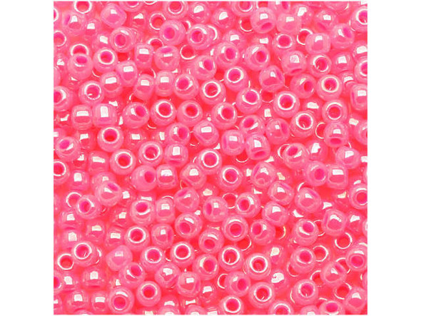 TOHO Glass Seed Bead, Size 11, 2.1mm, Ceylon Hot Pink (Tube)