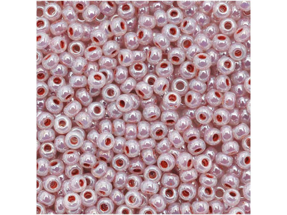 TOHO Glass Seed Bead, Size 11, 2.1mm, Ceylon Petunia (Tube)