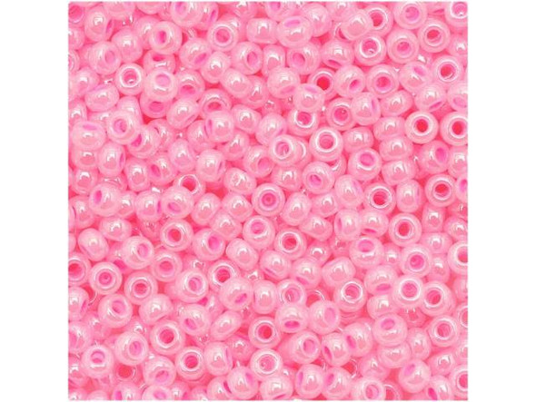 TOHO Glass Seed Bead, Size 11, 2.1mm, Ceylon Cotton Candy (Tube)