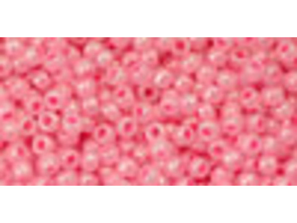 TOHO Glass Seed Bead, Size 11, 2.1mm, Ceylon Cotton Candy (Tube)