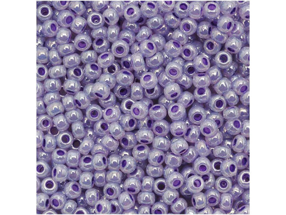 TOHO Glass Seed Bead, Size 11, 2.1mm, Ceylon Gladiola (Tube)