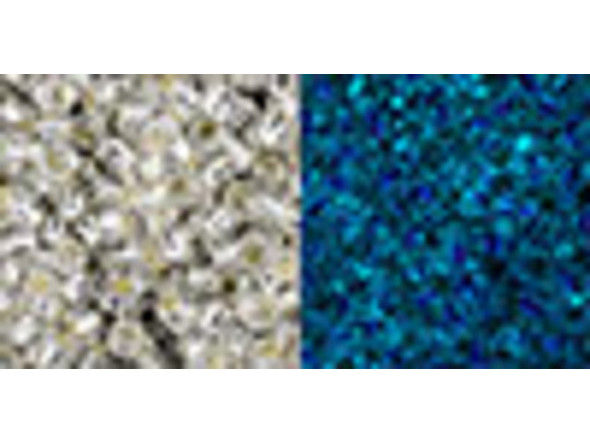 The uniform size and shape of Toho seed beads make them an excellent choice for beadwork and consistently-sized spacers.Toho seed beads are usually colorfast; however, galvanized and silver-lined  beads may fade over time. Protect them from bleach, excessive friction and direct sunlight to keep them looking like new. Seed Bead Facts What are seed beads? Popular, tiny glass beads commonly used for weaving and embellishment.How are they made? Glass is pulled or drawn using a hollow tube, and then   the glass is cut in small pieces. They are sometimes reheated to round   the ends.What's that funny little zero? That zero refers to   the number of aughts, which is a unit used to indicate the size of   small beads. The scale is inverted, so larger numbers of aughts   correspond to smaller beads (i.e. the bigger the number, the smaller   the bead). Size 11 would be 00000000000, but since that takes up too much   room, it is abbreviated to 110.  See Related Products links (below) for similar items and additional jewelry-making supplies that are often used with this item. 