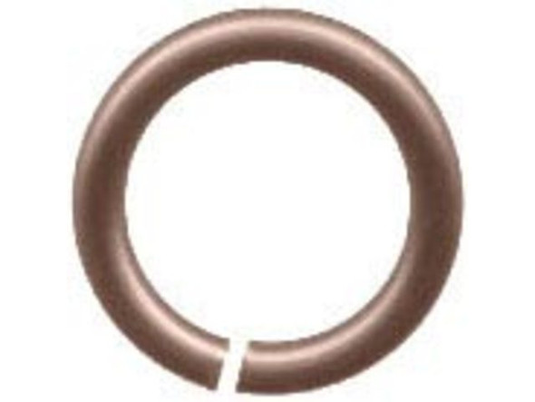 Jump Rings for Chain Maille, Round, Copper, 20ga, 5.6mm OD - Antique Copper Color (ounce)