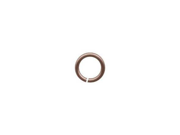 Jump Rings for Chain Maille, Round, Copper, 20ga, 5.6mm OD - Antique Copper Color (ounce)
