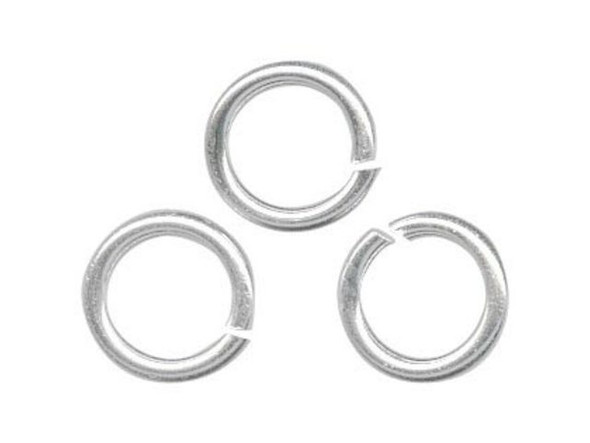 Sterling Silver Jump Ring, Round - 5mm, 20.5-gauge (10 Pieces)