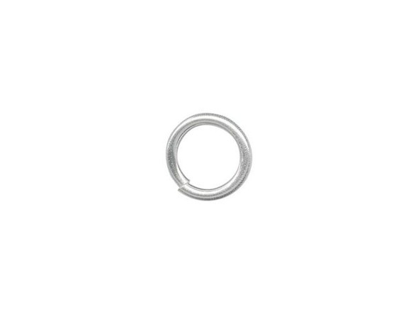 Sterling Silver Jump Ring, Round - 7mm, 18-gauge (10 Pieces)