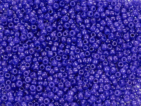 TOHO Glass Seed Bead, Size 11, 2.1mm, HYBRID ColorTrends: Transparent - Riverside (Tube)
