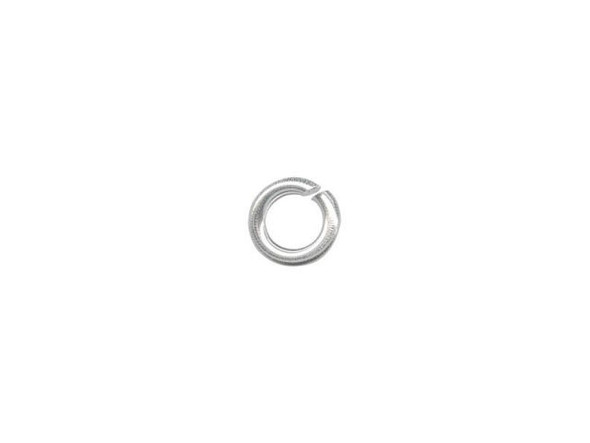 Sterling Silver Jump Ring, Round - 5mm, 18-gauge (10 Pieces)