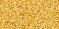 TOHO Glass Seed Bead, Size 15, 1.5mm, Ceylon Peach Cobbler (tube)