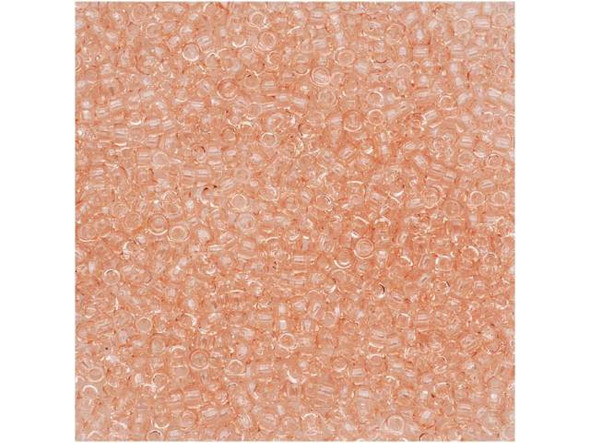 TOHO Glass Seed Bead, Size 15, 1.5mm, Transparent Rosaline (Tube)