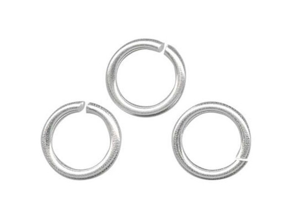 Silver-Filled Open Jump Rings 3mm 22 Gauge (20 Pieces) — Beadaholique