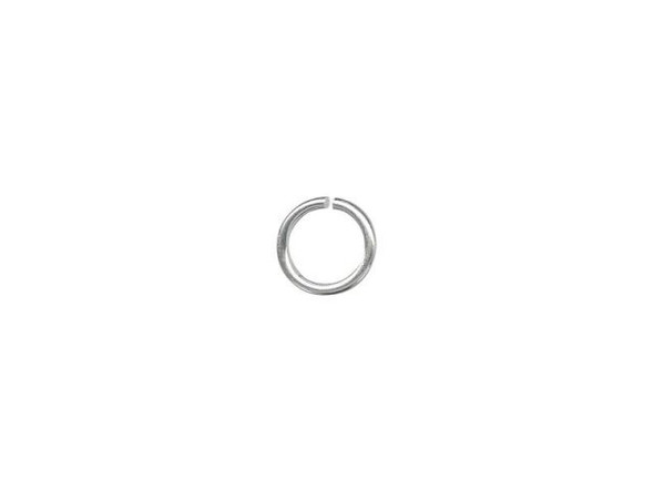 Sterling Silver Jump Ring, Round - 5mm, 22-gauge (10 Pieces)