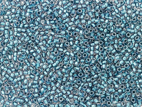 The uniform size and shape of Toho seed beads make them an excellent choice for beadwork and consistently-sized spacers.Toho seed beads are usually colorfast; however, galvanized and silver-lined  beads may fade over time. Protect them from bleach, excessive friction and direct sunlight to keep them looking like new. Seed Bead Facts What are seed beads? Popular, tiny glass beads commonly used for weaving and embellishment.How are they made? Glass is pulled or drawn using a hollow tube, and then   the glass is cut in small pieces. They are sometimes reheated to round   the ends.What's that funny little zero? That zero refers to   the number of aughts, which is a unit used to indicate the size of   small beads. The scale is inverted, so larger numbers of aughts   correspond to smaller beads (i.e. the bigger the number, the smaller   the bead). Size 11 would be 00000000000, but since that takes up too much   room, it is abbreviated to 110.  See Related Products links (below) for similar items and additional jewelry-making supplies that are often used with this item. 