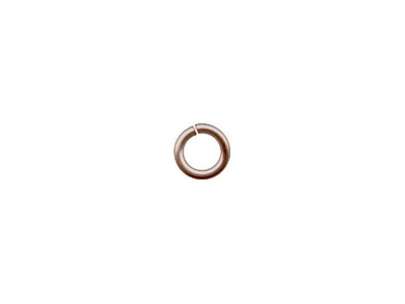 Jump Rings for Chain Maille, Round, Copper, 20ga, 4.6mm OD - Antique Copper Color (Pack)