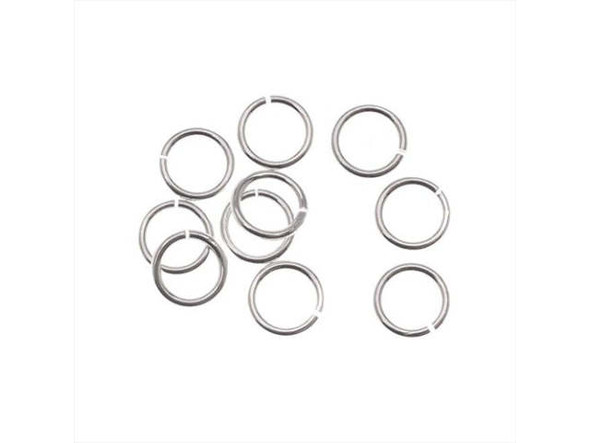 Silver-Filled Jump Ring, Round, 6mm #37-295-460-SF