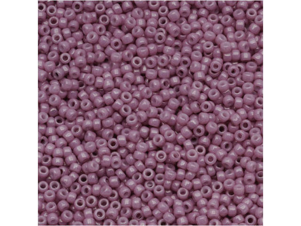 TOHO Glass Seed Bead, Size 15, 1.5mm, Opaque Lavender (Tube)