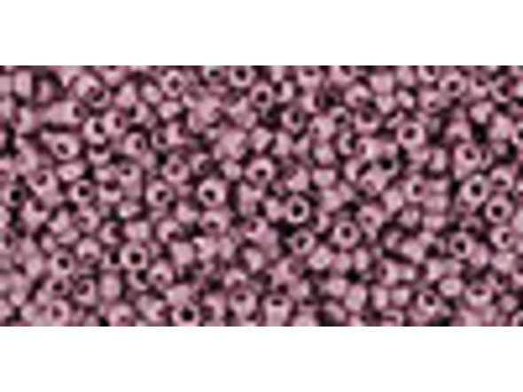 TOHO Glass Seed Bead, Size 15, 1.5mm, Opaque Lavender (Tube)