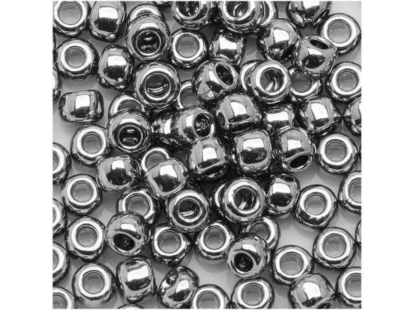 TOHO Glass Seed Bead, Size 15, 1.5mm, Nickel (Tube)