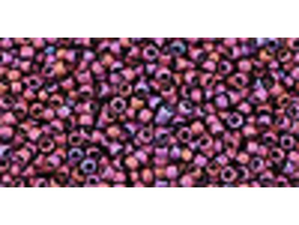 TOHO Glass Seed Bead, Size 15, 1.5mm, Matte-Color Andromeda (Tube)