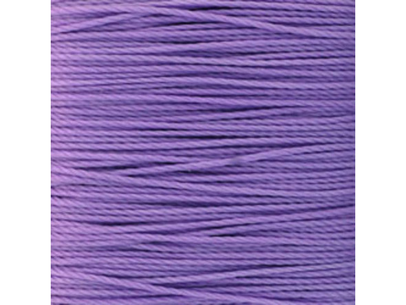 Lovely style starts with this TOHO Amiet beading thread. TOHO's Amiet thread can be used with beads that are size 11/0 and larger. This 100% polyester thread can be threaded without using a needle thanks to the thin, sturdy texture. Use it in thread-wrapping, knot it, use it as the foundation for your stringing projects, and more. It's great for crochet, micro-macrame, and kumihimo designs, too. It features lilac purple color.