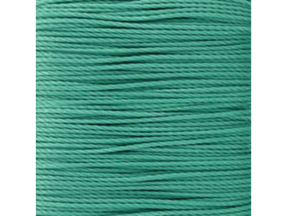 Use a refreshing teal color as the foundation of your designs with this TOHO Amiet beading thread. TOHO's Amiet thread can be used with beads that are size 11/0 and larger. This 100% polyester thread can be threaded without using a needle thanks to the thin, sturdy texture. Use it in thread-wrapping, knot it, use it as the foundation for your stringing projects, and more. It's great for crochet, micro-macrame, and kumihimo designs, too.