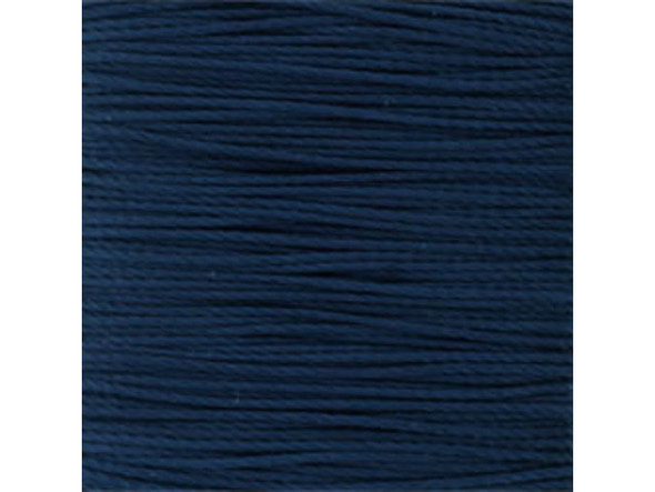 Start your designs with some color using this TOHO Amiet beading thread. TOHO's Amiet thread can be used with beads that are size 11/0 and larger. This 100% polyester thread can be threaded without using a needle thanks to the thin, sturdy texture. Use it in thread-wrapping, knot it, use it as the foundation for your stringing projects, and more. It's great for crochet, micro-macrame, and kumihimo designs, too. It features a lovely navy blue color.