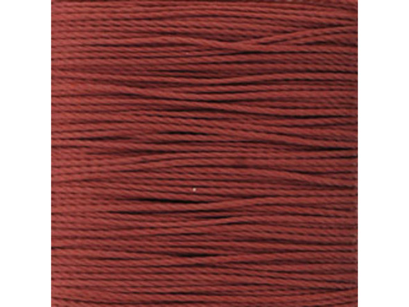 Add a creative touch to jewelry designs with this TOHO Amiet beading thread. TOHO's Amiet thread can be used with beads that are size 11/0 and larger. This 100% polyester thread can be threaded without using a needle thanks to the thin, sturdy texture. Use it in thread-wrapping, knot it, use it as the foundation for your stringing projects, and more. It's great for crochet, micro-macrame, and kumihimo designs, too. It features a reddish-brown color.