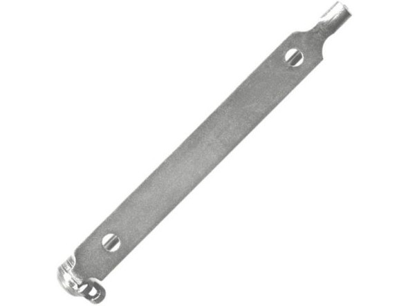 Nickel Silver Bar Pin, Pin Back, 1.5" Superior Quality (fifty)