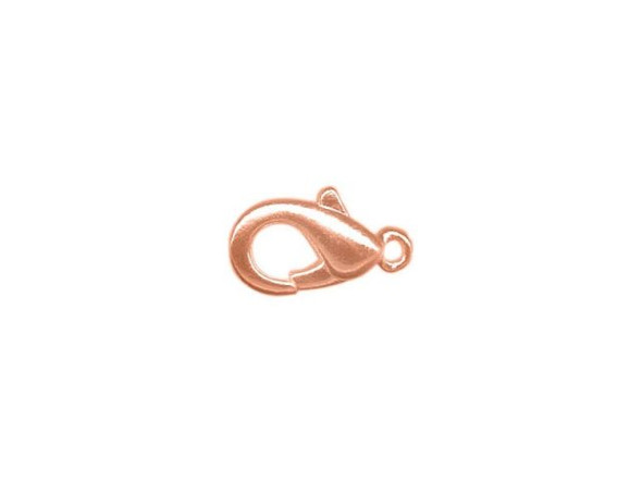 Copper Plated Lobster Clasp, 6x10mm (72 pcs)