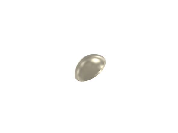 Keep all of your designs classy by adding the PRESTIGE Crystal Components H2080 Hotfix cabochon flatback pearl in Cream. This beautiful cabochon features a smooth, domed surface that shines like a tiny pearl. The Hotfix adhesive coating on the back facilitates embellishment on clothing, jewelry and accessories. Affix these cabochons with ease using the Dazzle-It Hot Fix Applicator. This elegant little flatback features a pearlescent cream color, the perfect neutral for all kinds of styles.Please apply Cabochons from the reverse side.Sold in increments of 48