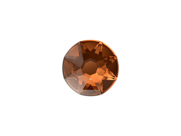 Enhance your style with the PRESTIGE Crystal Components 2088 SS16 rose flatback in Smoked Amber. The celestial-inspired cut uses an innovative and unique multilayer cut, for a look full of brilliance. This flatback will add exceptional sparkle and light refraction to all of your projects. It's perfect for a dazzling display in your designs. Use it to decorate jewelry, accessories, home decor and more. This flatback features a rich brown amber color.Sold in increments of 48