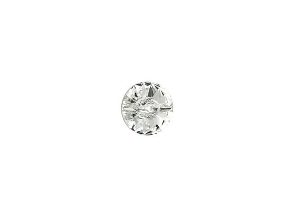 With the classic Rivoli faceting and a horizontally drilled hole in the back of this PRESTIGE Crystal Components crystal button, this little gem will make a wonderful clasp or focal piece. String it on a head pin and incorporate it into your earring designs. Embellish your next craft or sewing project with this lovely little button. This versatile button features a clear color you can use in any style. It will work with a variety of color palettes.Sold in increments of 6