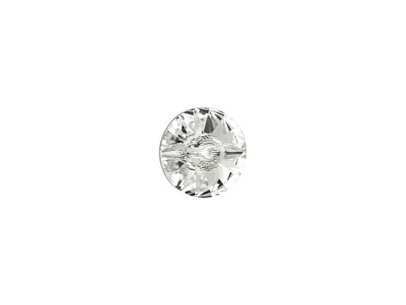 With the classic Rivoli faceting and a horizontally drilled hole in the back of this PRESTIGE Crystal Components crystal button, this little gem will make a wonderful clasp or focal piece. String it on a head pin and incorporate it into your earring designs. Embellish your next craft or sewing project with this lovely little button. This button features a lovely clear color, perfect for pairing with almost any color palette.Sold in increments of 6