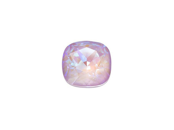Sweet sparkle fills this PRESTIGE Crystal Components Cushion fancy stone. This fancy stone features a traditional gemstone cushion cut, a square shape with rounded edges. The beautiful faceting enhances the sparkle of this stone, giving you an eye-catching focal for designs. Use it in bead embroidered designs, with epoxy clay and more. The DeLite effect creates highlighted facets that show the depth and clarity of the crystal, making each facet appear sharp and perfect with intense sparkle.