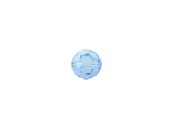 Bring bright blue beauty to jewelry designs with this PRESTIGE Crystal Components round bead. Displaying a classic round shape and multiple facets, this bead can be added to any project for a burst of sparkle. The simple yet elegant style makes this bead an excellent supply to have on hand, because you can use it nearly anywhere. It is small yet versatile in size, so you can incorporate it into all kinds of projects.Sold in increments of 12
