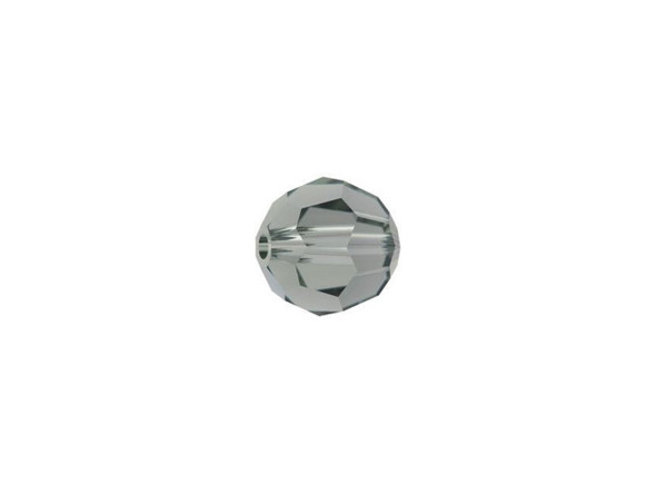 Displaying a classic round shape and multiple facets, this bead can be added to any project for a burst of sparkle. The simple yet elegant style makes this bead an excellent supply to have on hand, because you can use it nearly anywhere. This versatile bead features a sleek silvery grey sparkle that will add sophistication anywhere.Sold in increments of 12